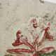 polychrome cement planters from Emile Taugourdeau's Zoological Garden - set of 4