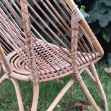 Rattan armchair
