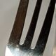 Suite 12 dessert forks silver metal era art deco