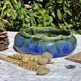 Gilbert metenier signed ceramic bowl // french art deco