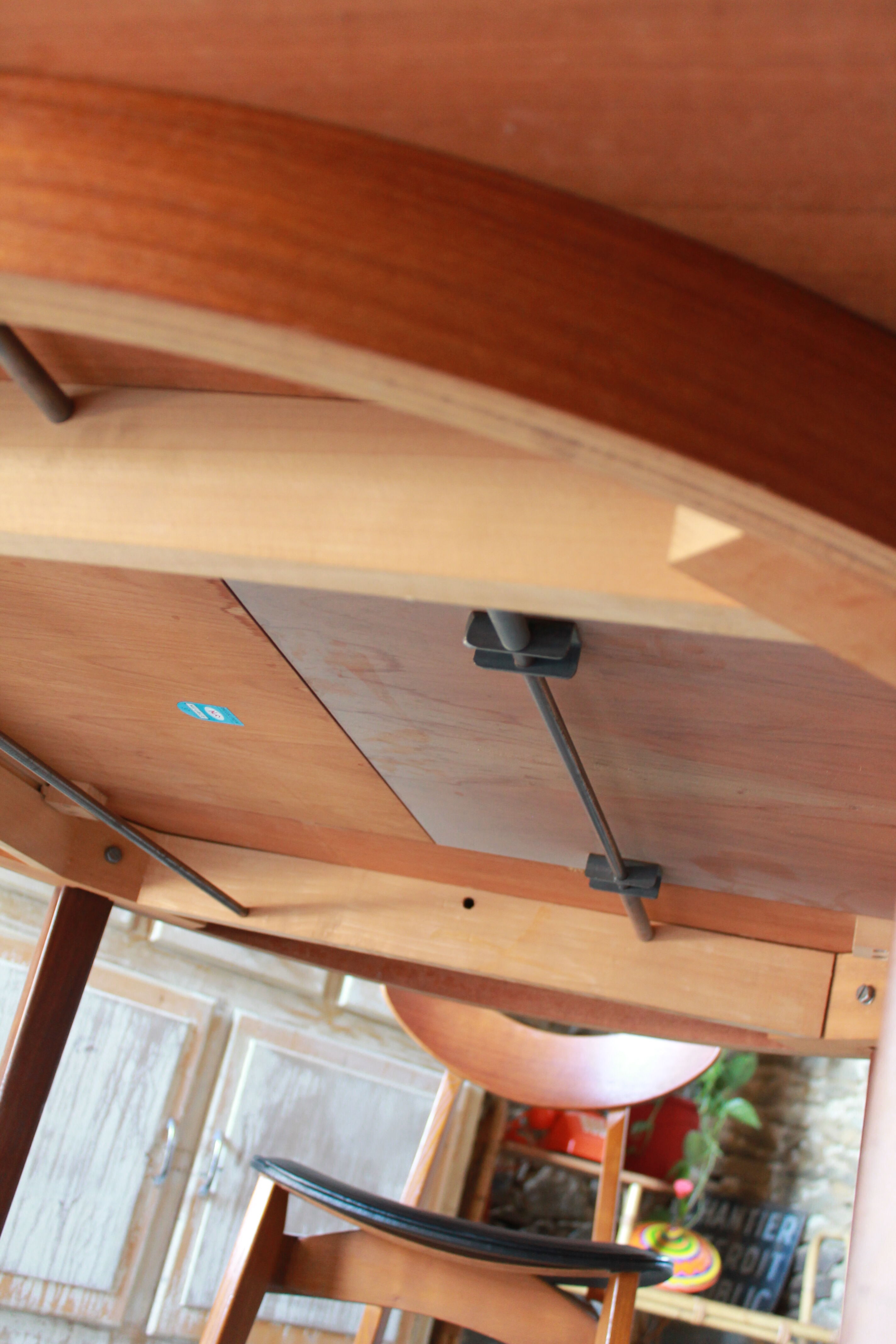 Roundtable - wood - circa 1960's