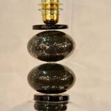 Lamp in aluminium and glass Murano, early 21st century