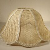 Lampshade for suspension in raffia 70s