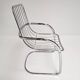 Set of 4 chrome wire chairs by Gastone Rinaldi for Rima, 1960s