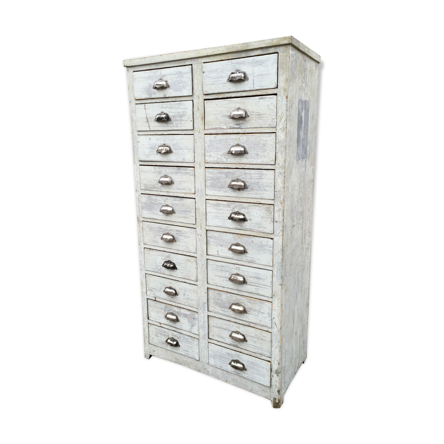 Industrial workshop furniture with vintage drawers 1930