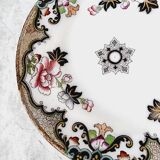 English Ceramic Plate Beech Hancock mod: Jeddo S.XIX Chinese Inspired Floral Patterns