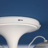 Gino Sarfatti metal and glass 'Le Sfere Plafone 2042/3' ceiling lamp for Arteluce