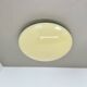 Large modernist art deco metal plafoniere ceiling flushmount light, france