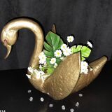 Swan flower vase