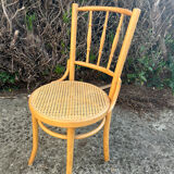 Set of 3 fluted bistro chairs