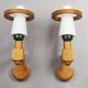Pair of wall lights by Guillerme and Chambron
