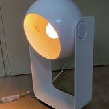 Vintage Table Lamp White Space Age Look Massive 90's design