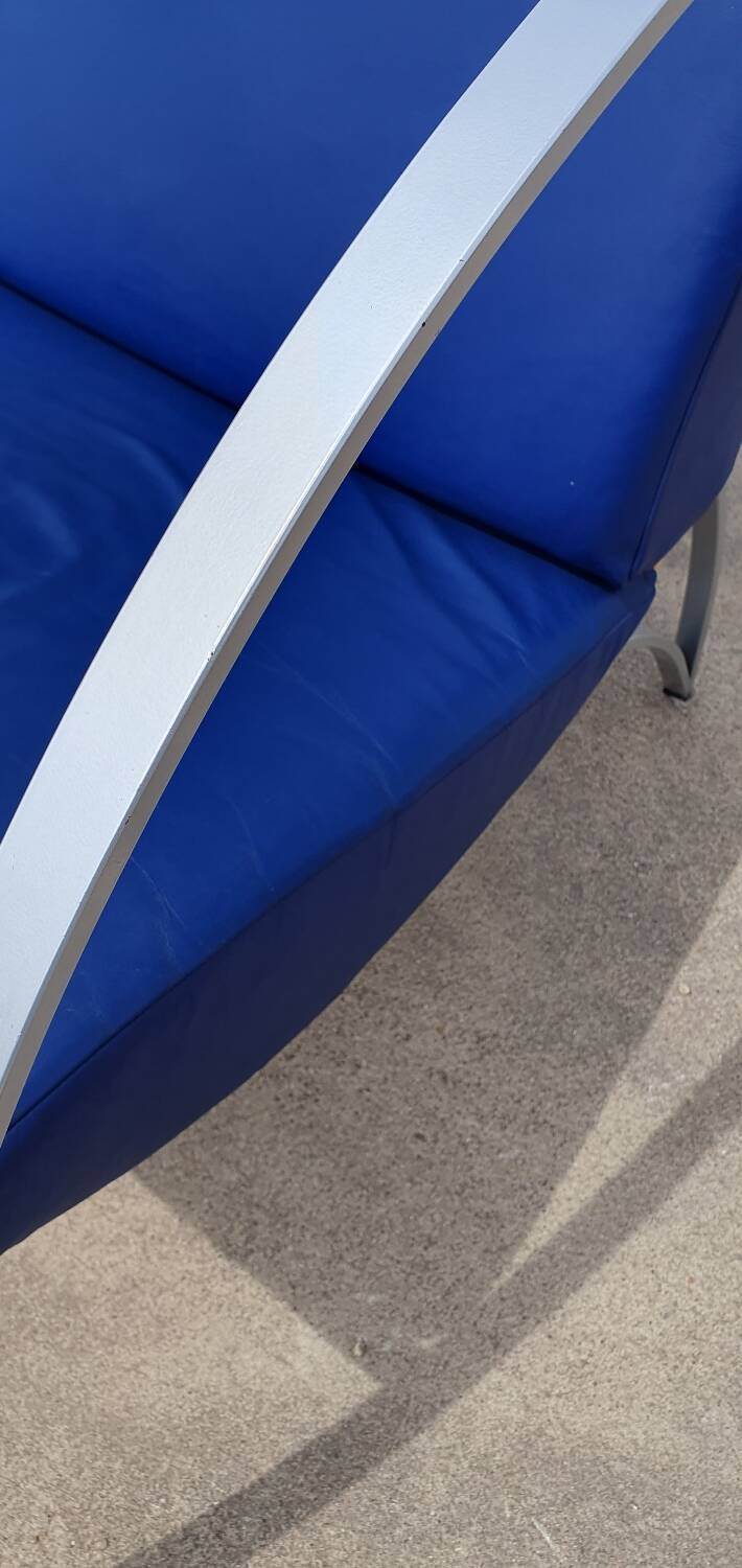 Set 2 -  Karlo chair leather KFF Karl Friedrich Foster postmoder