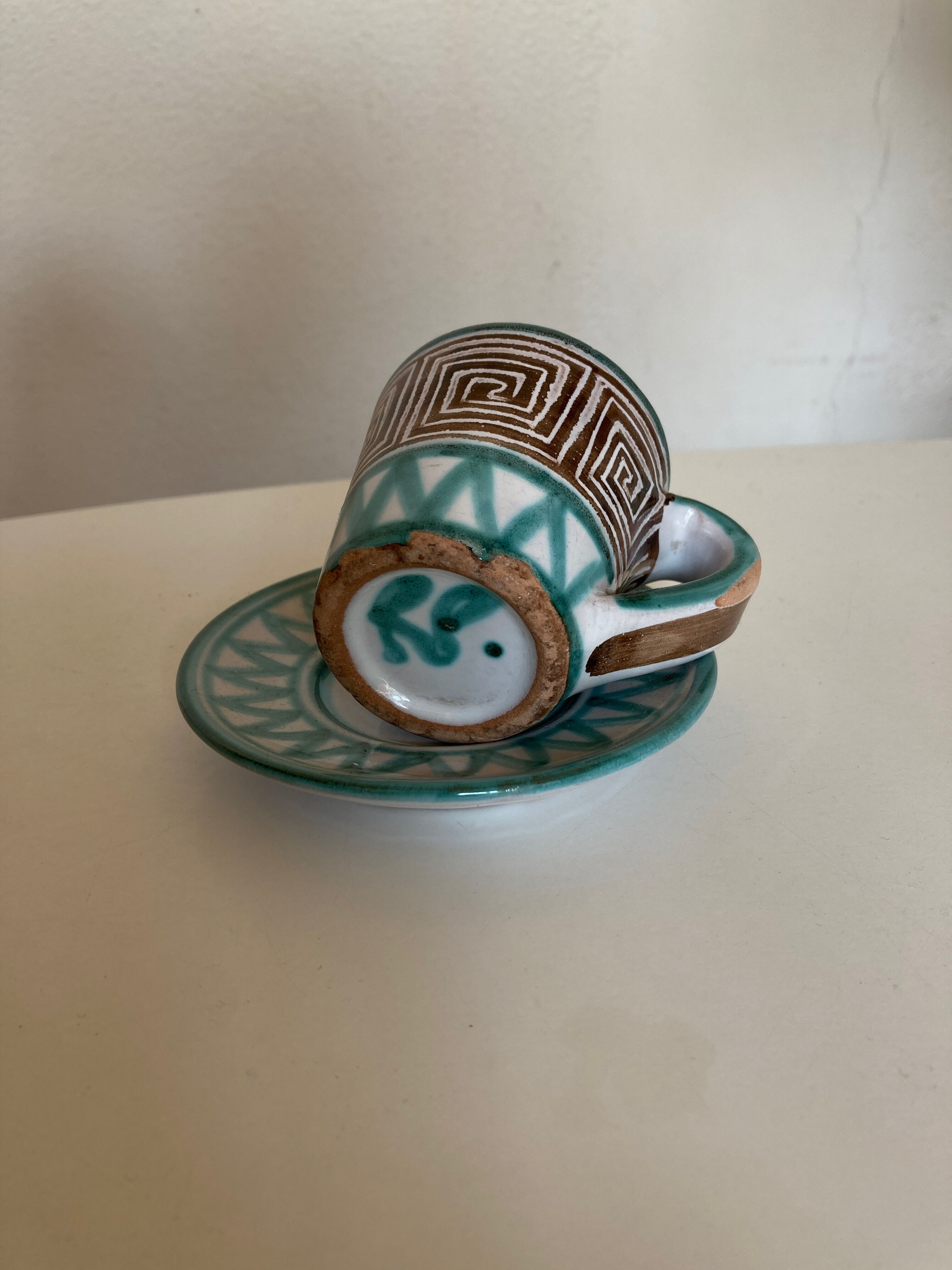 Cup of Robert Picault mid century ceramics