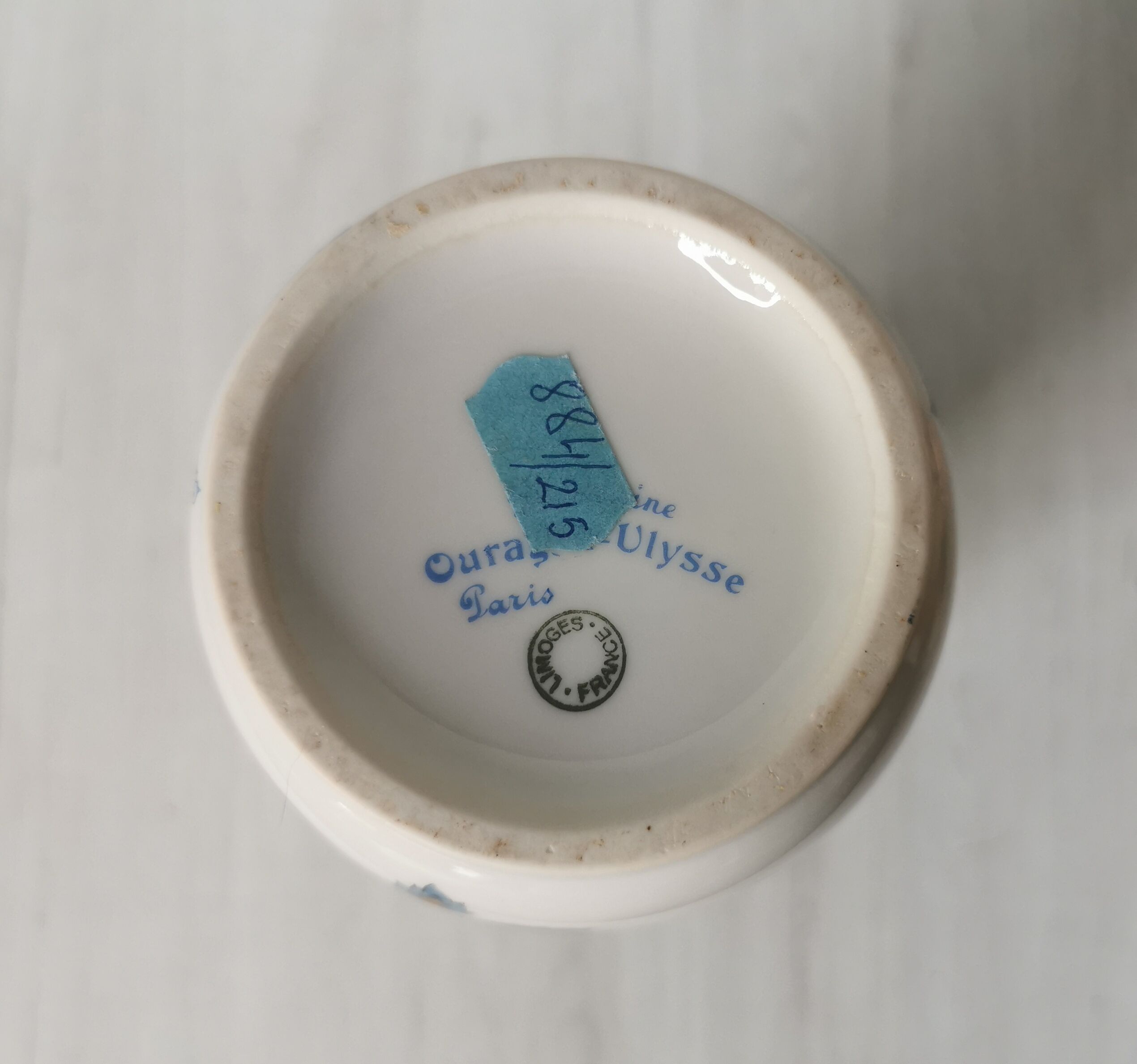 Vase flowers Limoges