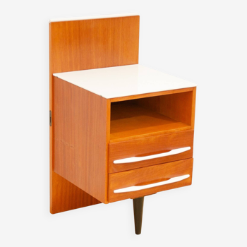 Fully renovated midcentury nightstand by Mojmír Požár, 1960´s, Czechoslovakia