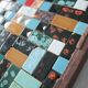Tray vintage ceramic mosaic