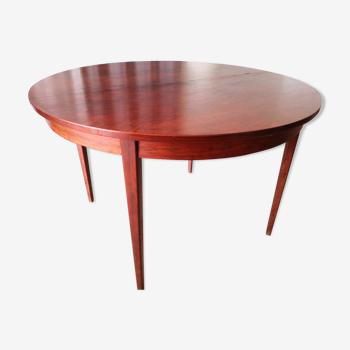 Table extensible 'papillon' années 60 placage palissandre