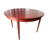 Table extensible 'papillon' années 60 placage palissandre