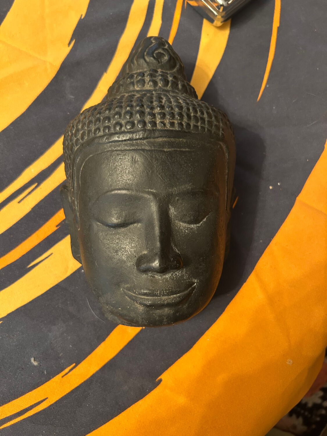 Buddha mask mould from the Louvre Museum in resin.