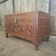 Asian chest from the 20th century made of camphor wood (omb)