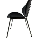 Vintage dining chairs set of four Italy 1990's Design in Black