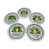 5 dessert plates "fruit recipes"