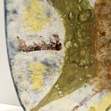 Large Earthenware Artistic Wall Panel or Centerpiece , Italy