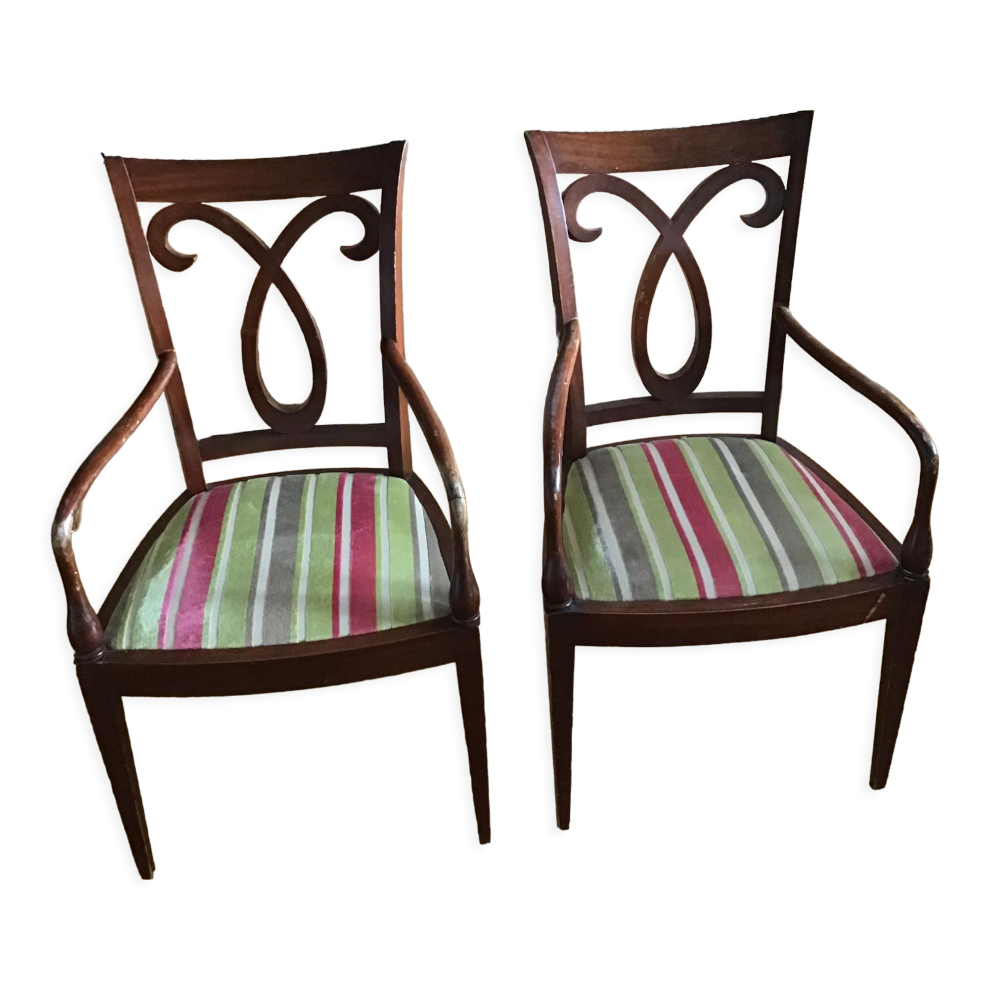 Mahogany chairs