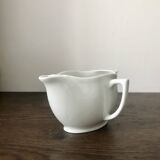 White Limoges porcelain gravy boat