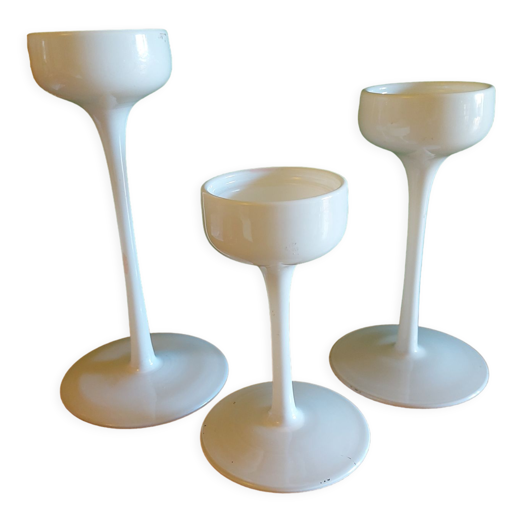 3 Ikea Blomster candle holders