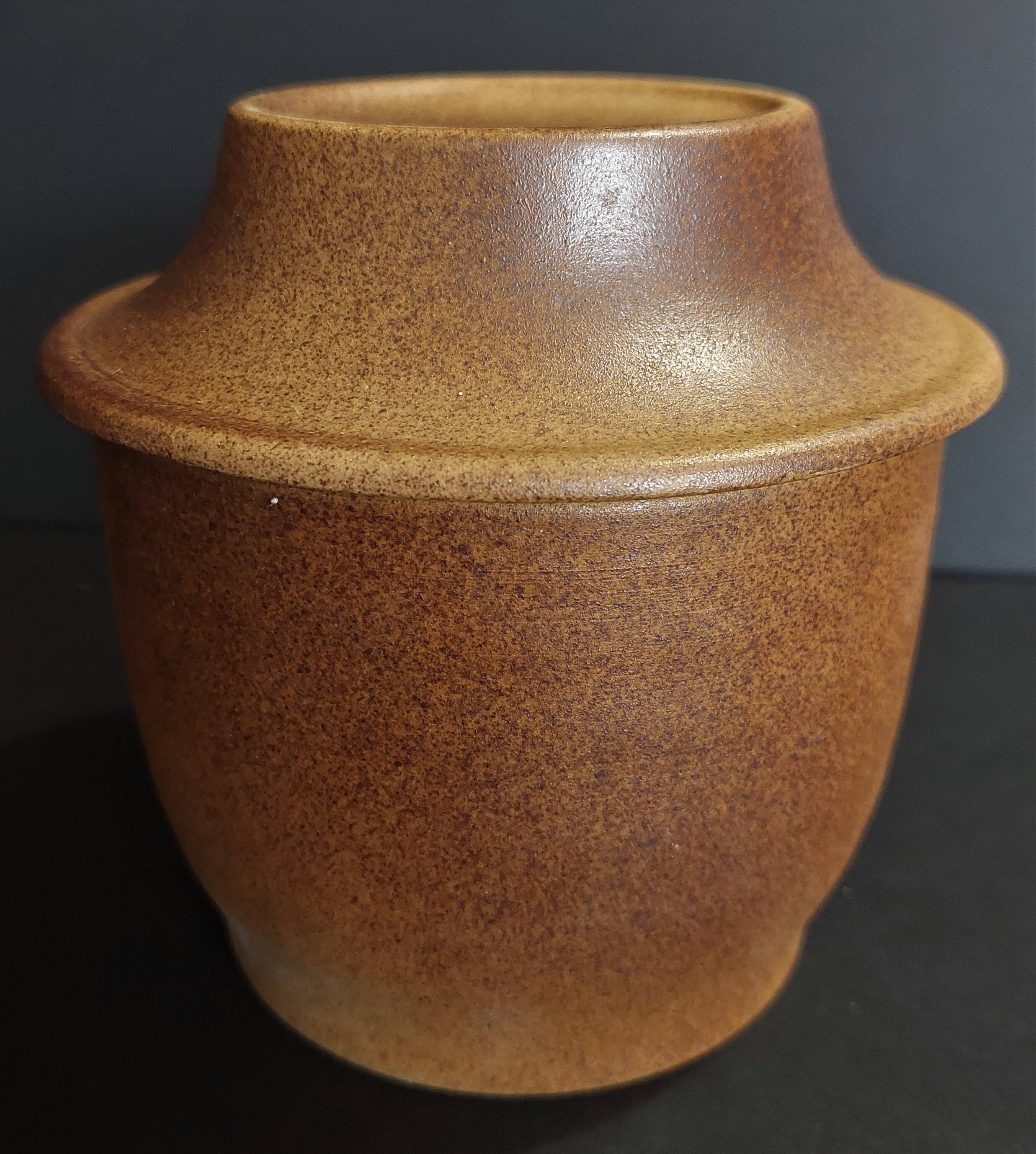 Vintage stoneware water dish