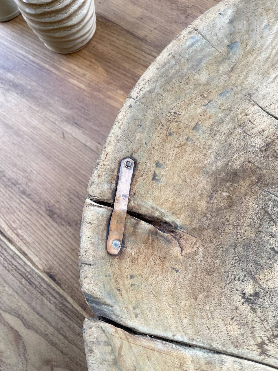 XL wooden Tuareg dish