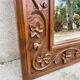 Deux miroir ancien 19eme bois chêne Napoléon sculpté