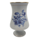 Vase Flora Keramiek Gouda Holland blue pink white 1881 Signed