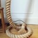 Rope floor lamp