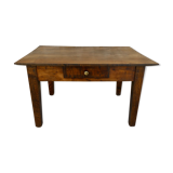 Solid wooden coffee table, with drawer