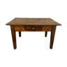 Solid wooden coffee table, with drawer