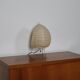 Lampe de table vintage Akari modèle 1N avec sculpture lumineuse par Isamu Noguchi, Japon 1980