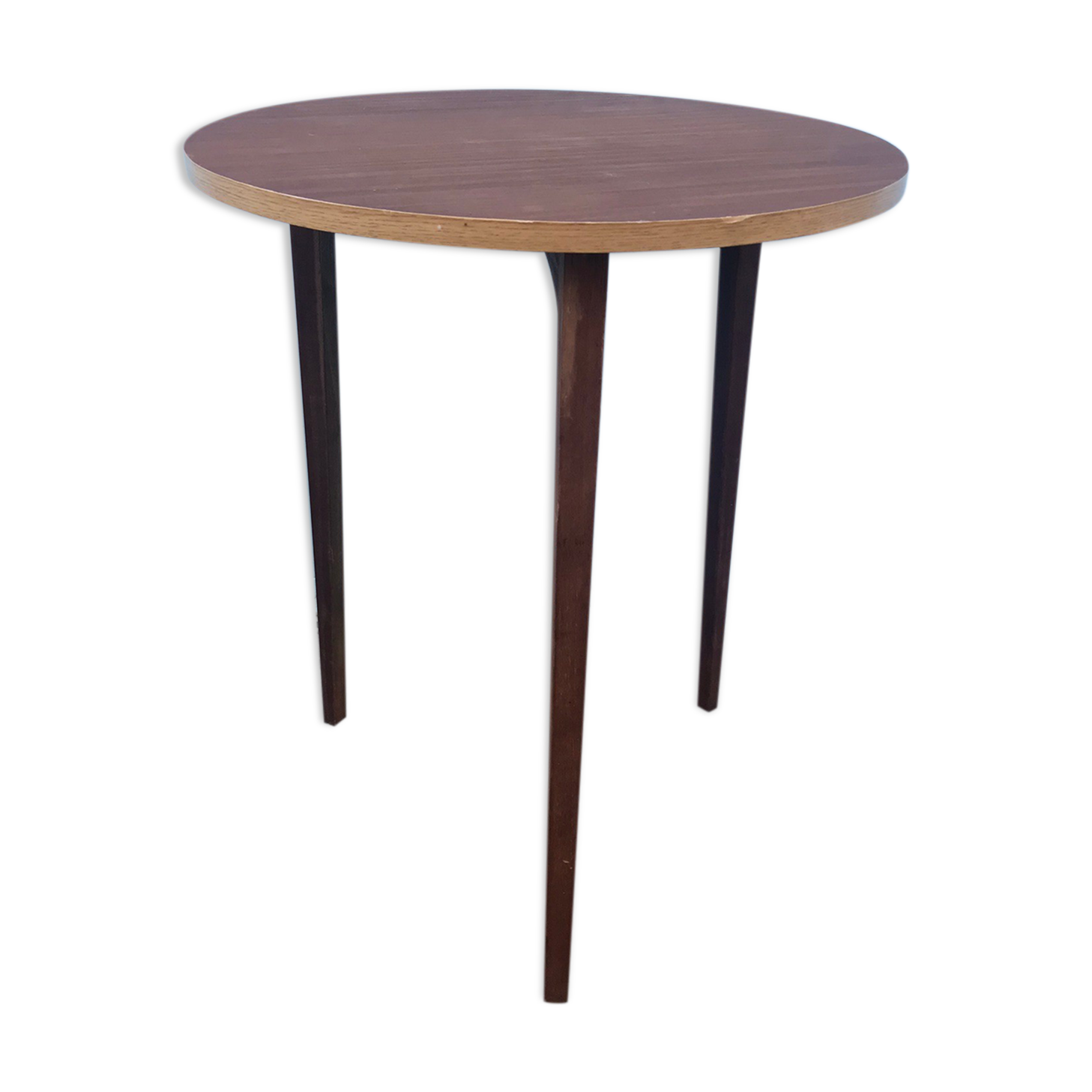 Table ronde tripode années 60