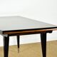French Art Deco dining table in Macassar from 1940.
