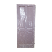 Porte ancienne en sapin chevillée