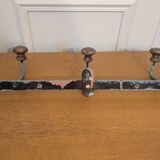 Vintage wall-mounted coat rack