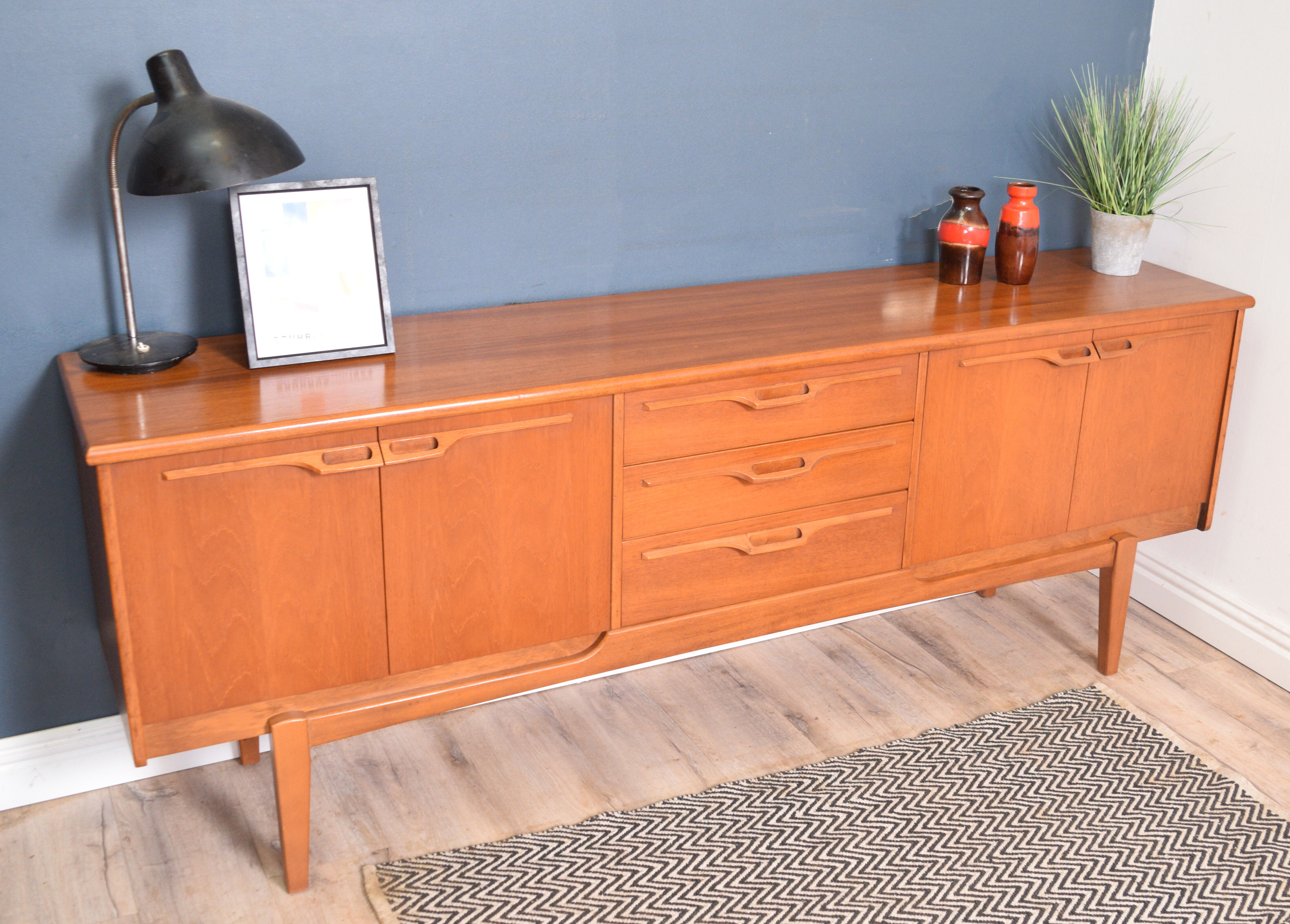 Jentique retro teak sideboard 1960s