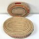 Braided fiber basket from the 60s
