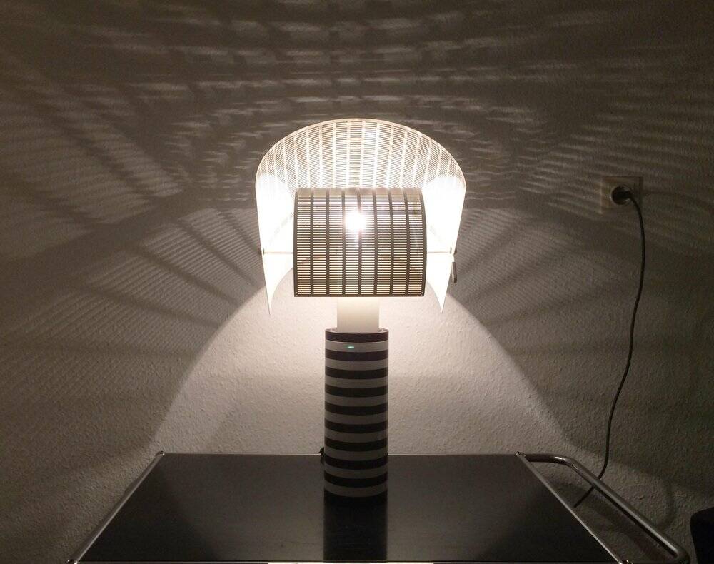 Lampe de table modèle Shogun Tavolo italienne par Mario Botta pour Artemide, années 1980