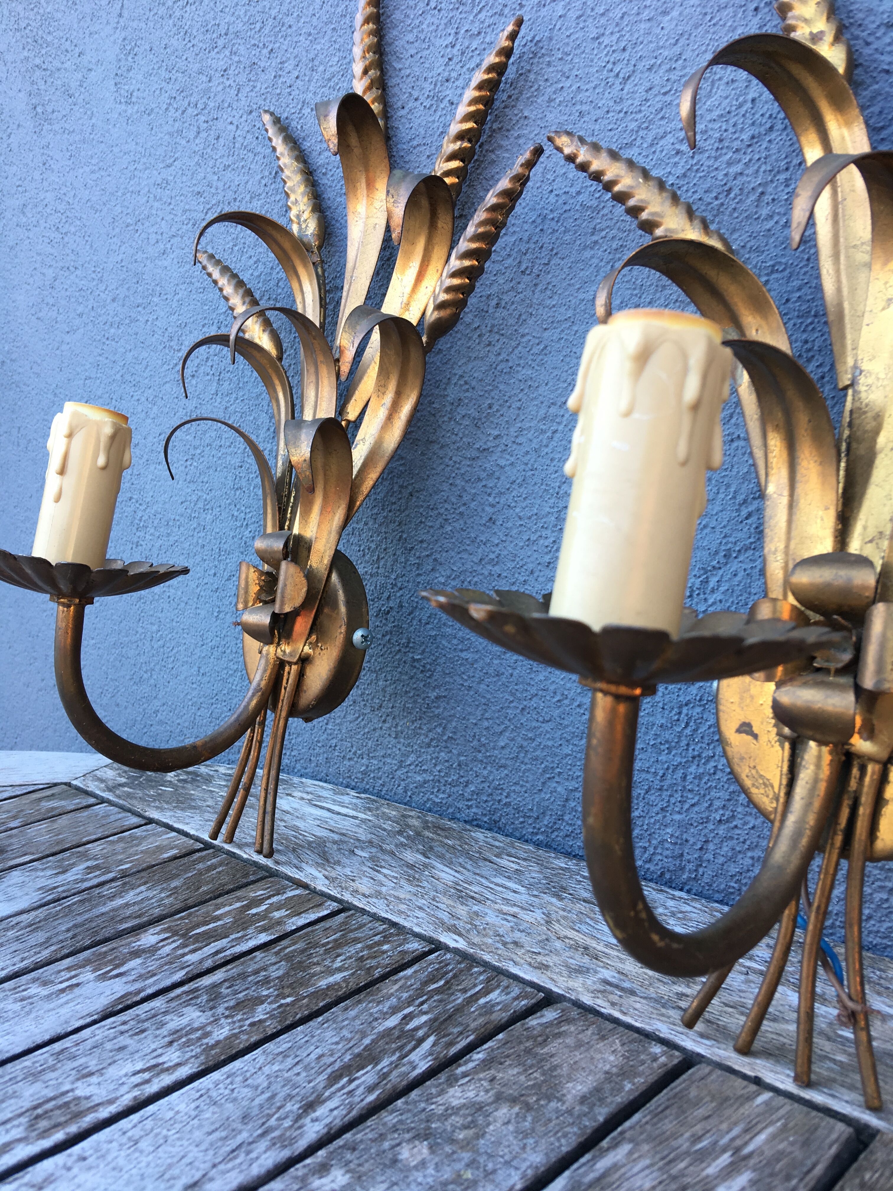 Pair of wall lamps 1960/70