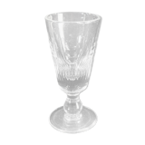 Verre à absinthe en verre soufflé et taillé