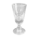 Verre à absinthe en verre soufflé et taillé