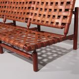 Three-seater sofa by Ilmari Tapiovaara for Paolo Arnaboldi, Italy 1957